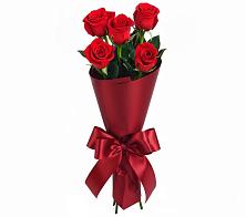 Букет 5 Красных роз Эдлесс Лав в Николо-Варваринке