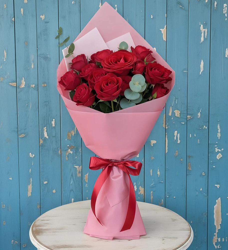 Букет цветов из: Розы в Николо-Варваринке