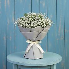 Букет цветов из:  Гипсофила в Николо-Варваринке
