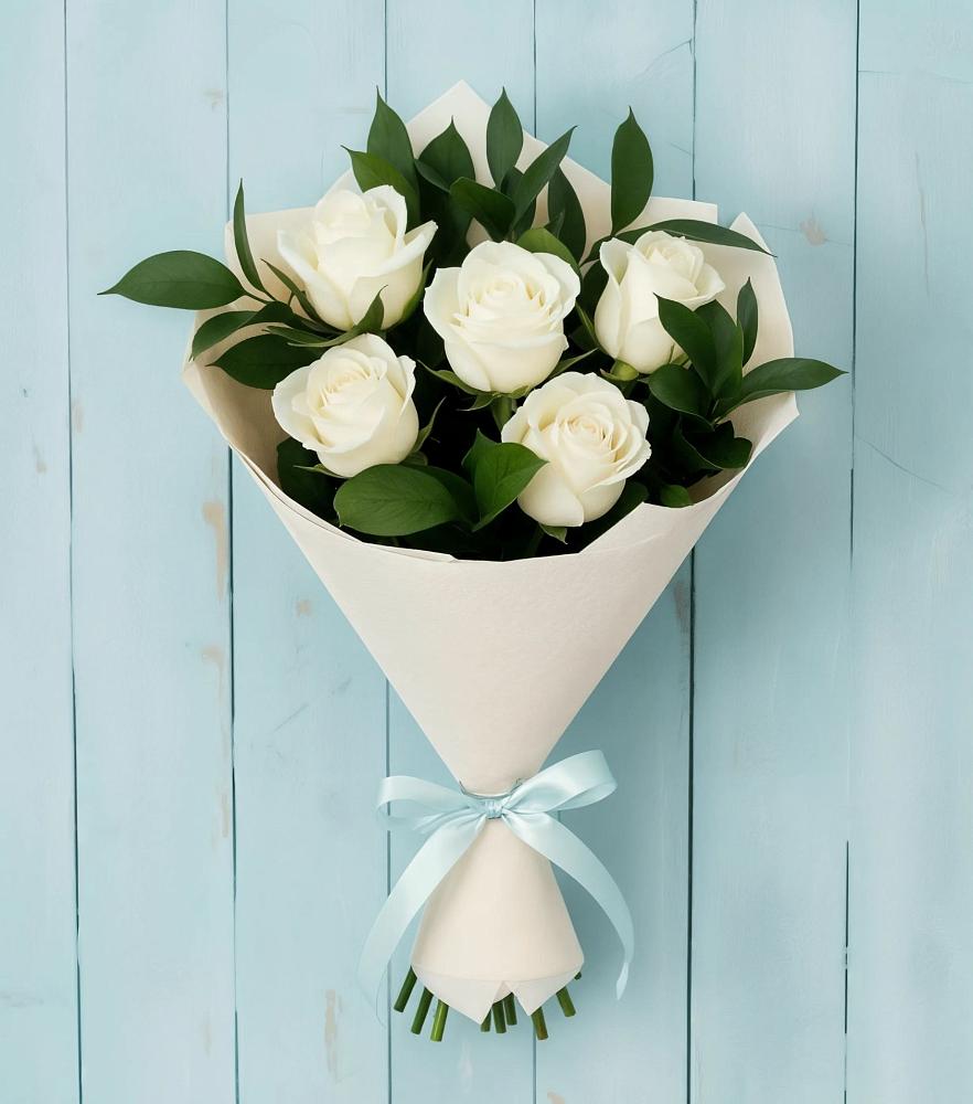 Букет цветов из: Розы в Николо-Варваринке