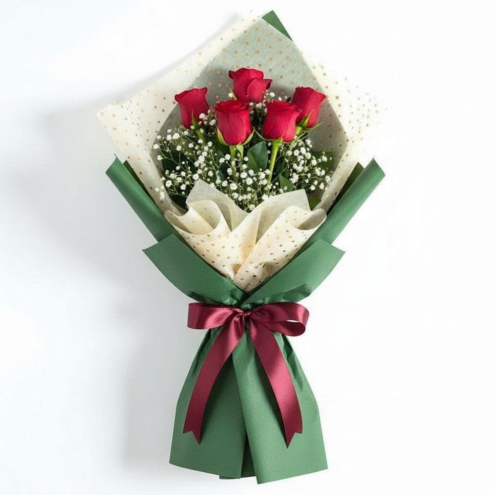 Букет цветов из: Розы в Николо-Варваринке