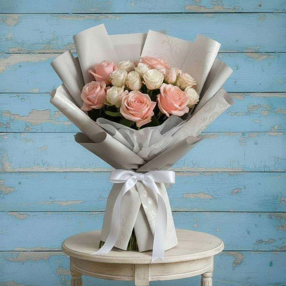 Букет цветов из: Розы в Николо-Варваринке