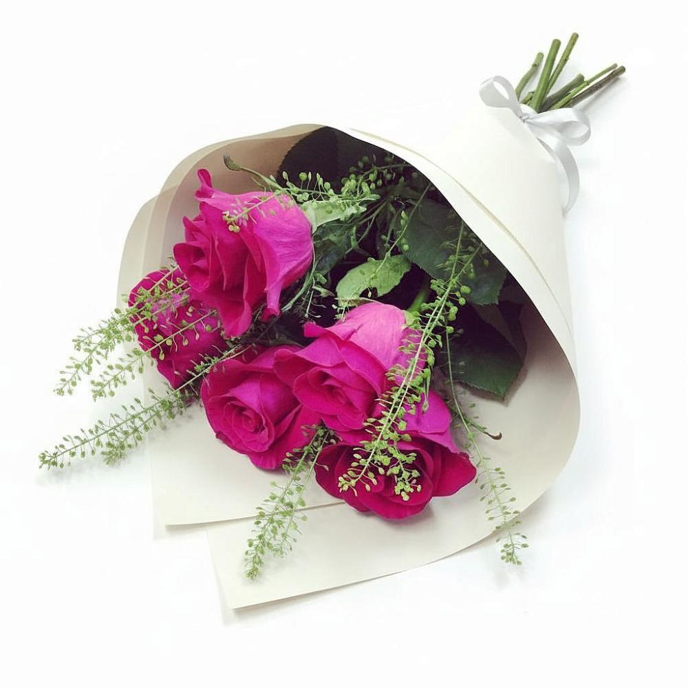 Букет цветов из: Розы в Николо-Варваринке