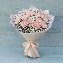 Букет цветов из:  Гвоздики в Николо-Варваринке