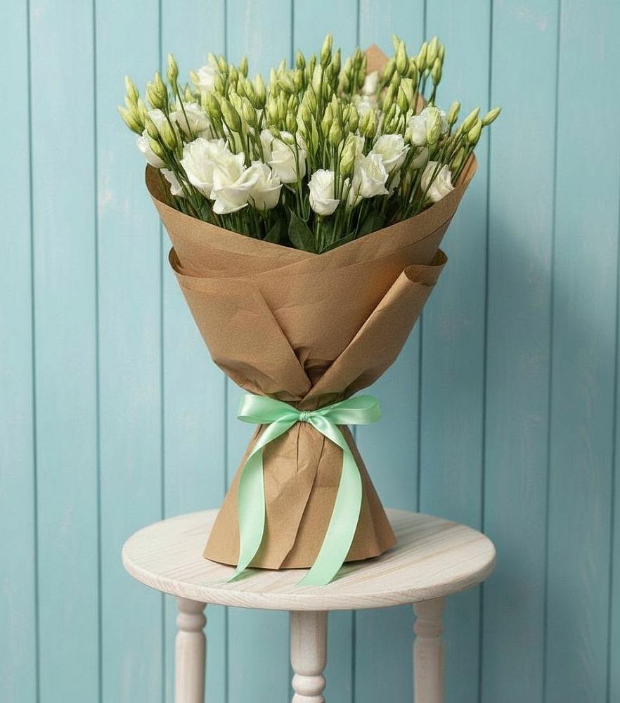 Букет цветов из: Лизиантусы в Николо-Варваринке