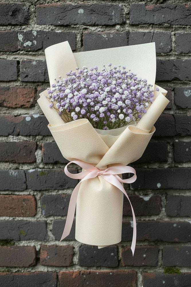 Букет цветов из: Гипсофила в Николо-Варваринке