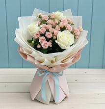 Букет цветов из:  Розы в Николо-Варваринке