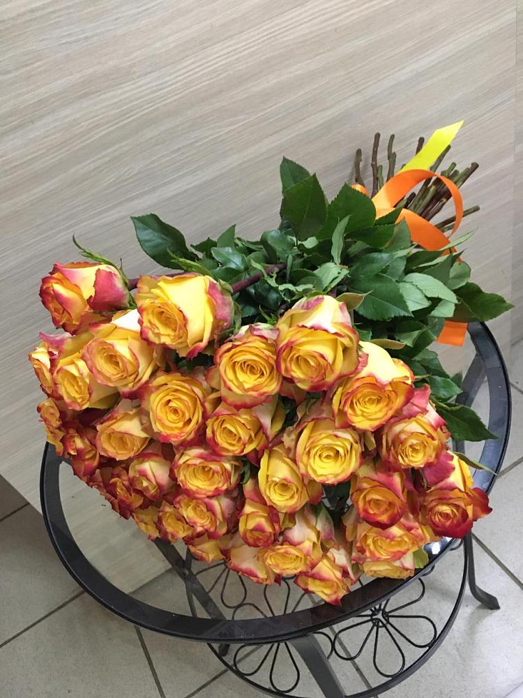 Букет Желтые розы в Николо-Варваринке