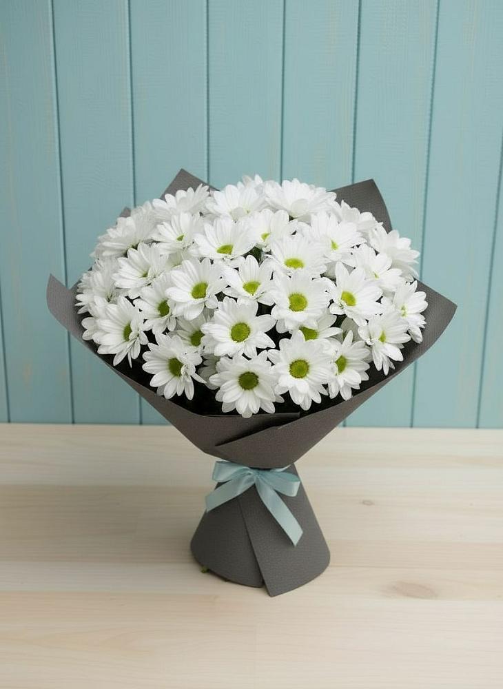 Букет цветов из: Хризантемы в Николо-Варваринке