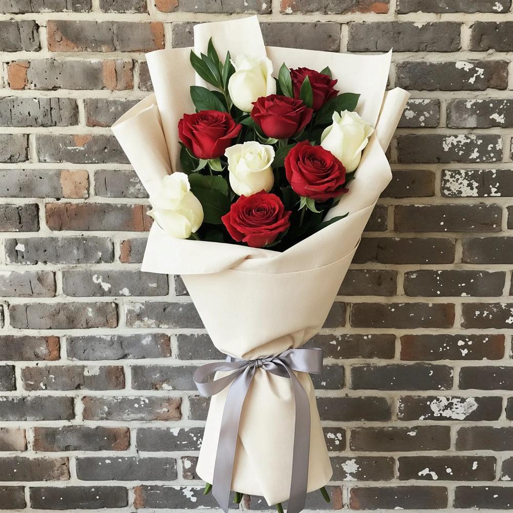 Букет цветов из: Розы в Николо-Варваринке