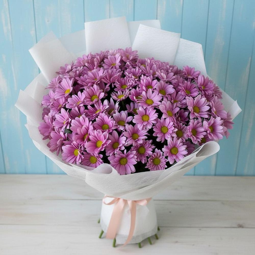 Букет цветов из: Хризантемы в Николо-Варваринке