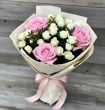 Букет цветов из:  Розы в Николо-Варваринке