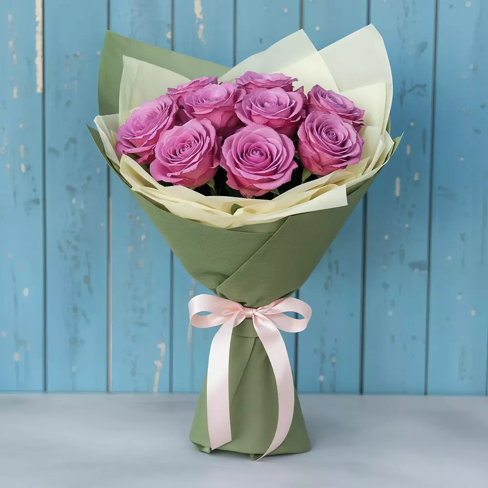 Букет Розы Фёрст Леди в Николо-Варваринке