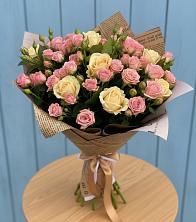 Букет цветов из:  Розы в Николо-Варваринке