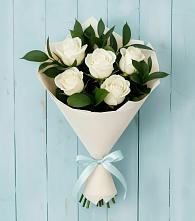 Букет цветов из:  Розы в Николо-Варваринке