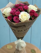 Букет цветов из:  Розы в Николо-Варваринке