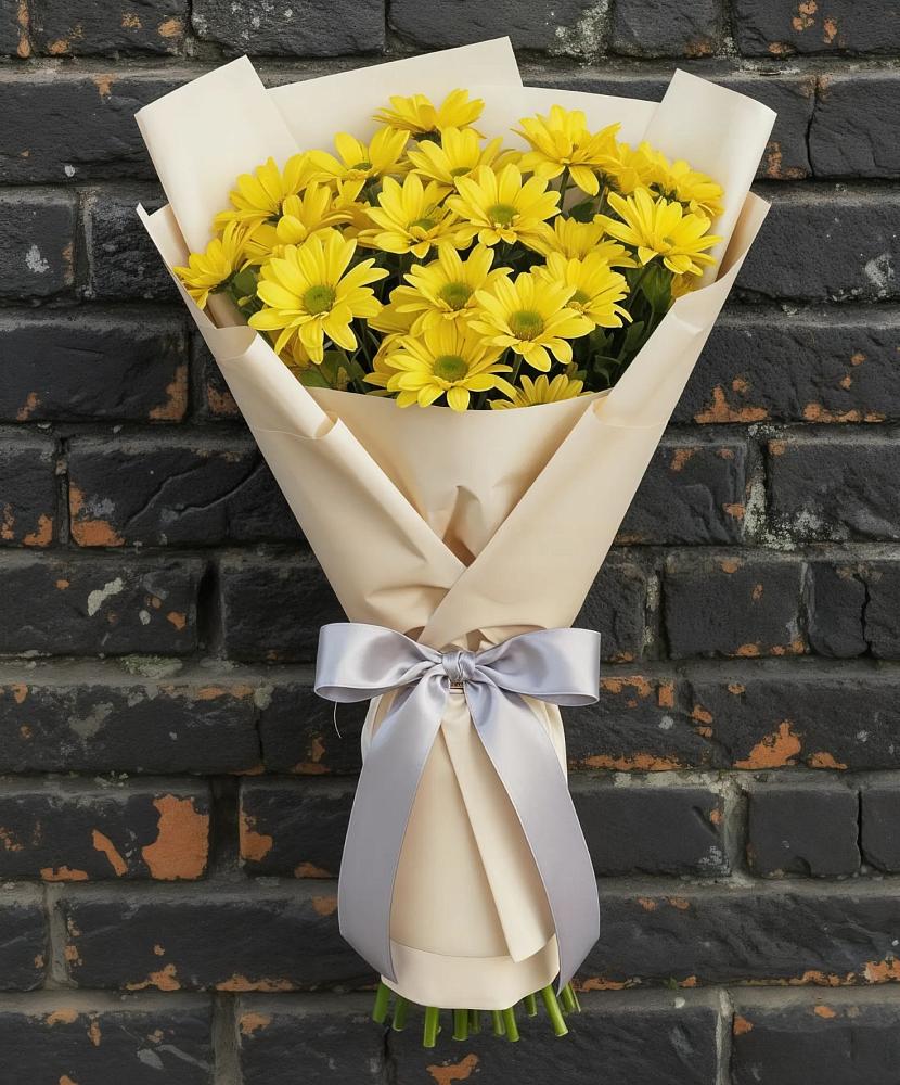 Букет цветов из: Хризантемы в Николо-Варваринке