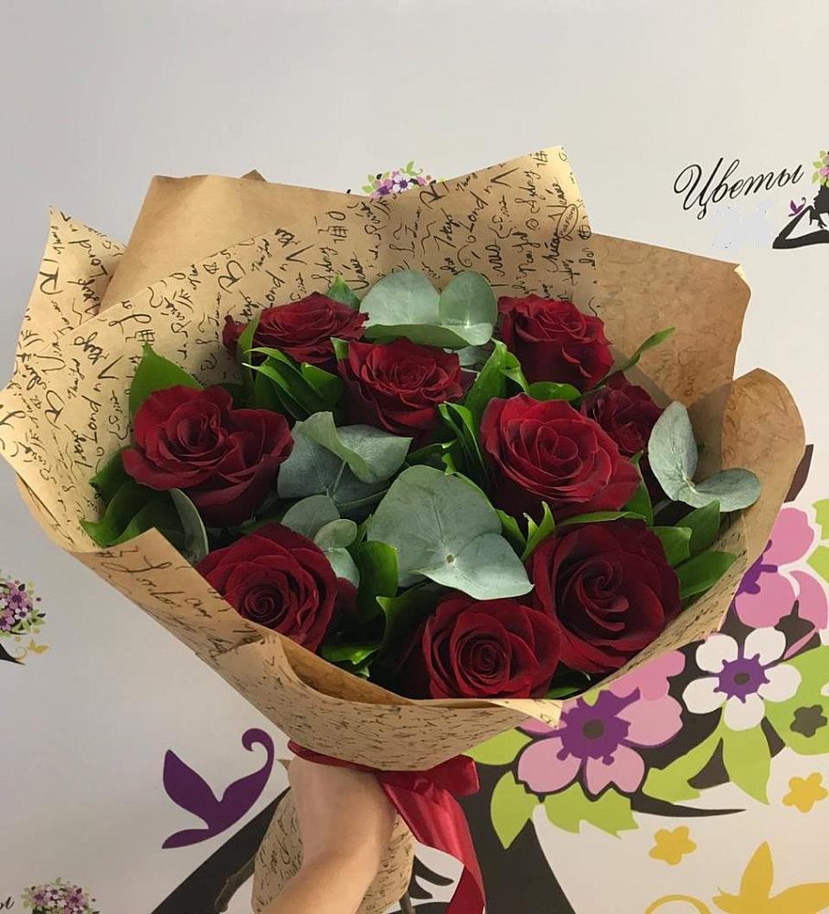 Букет цветов из: Розы в Николо-Варваринке