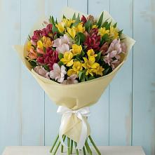 Букет цветов из:  Альстромерии в Николо-Варваринке