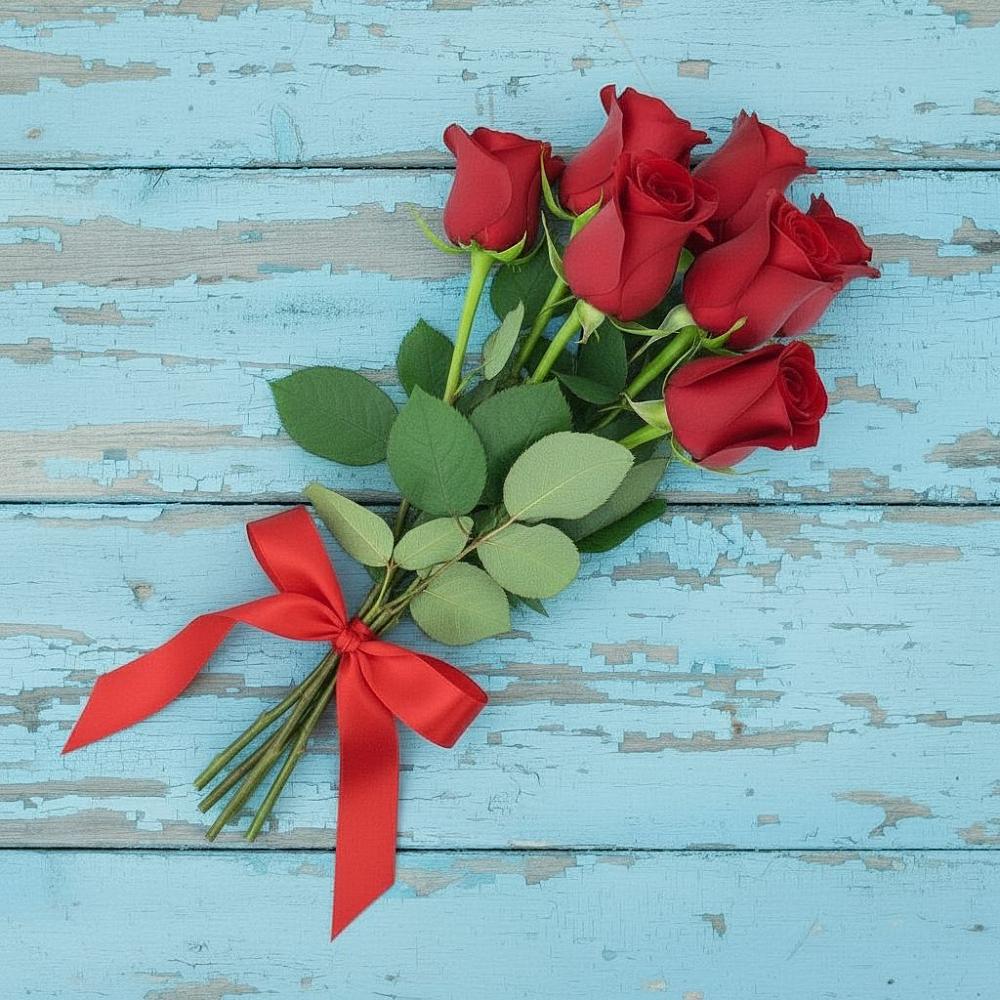 Букет Красные розы в Николо-Варваринке