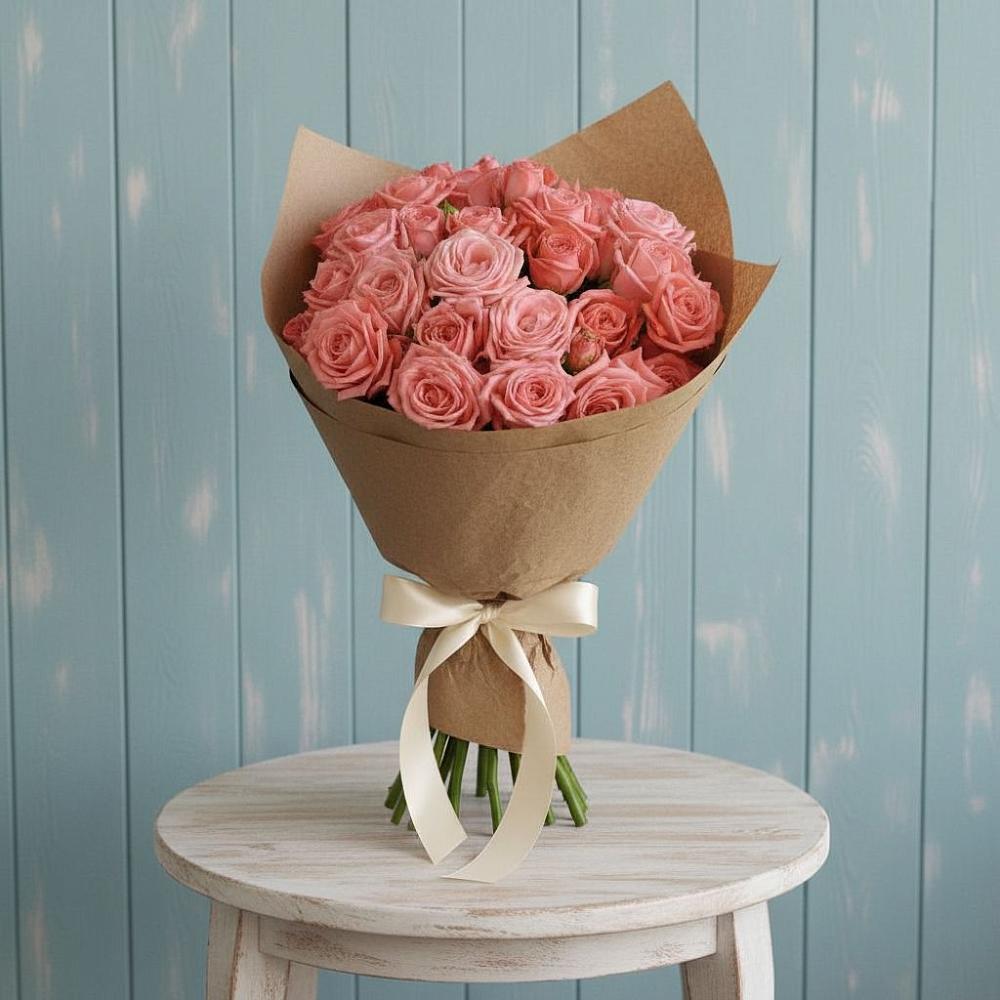 Букет цветов из: Розы в Николо-Варваринке