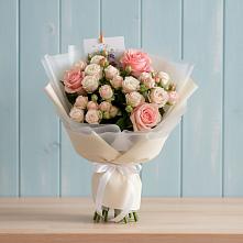Букет цветов из:  Розы в Николо-Варваринке