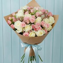 Букет цветов из:  Розы в Николо-Варваринке