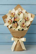 Букет цветов из:  Орхидеи и Розы в Николо-Варваринке